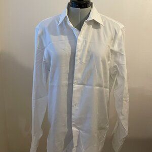 Banana Republic White Medium Slim Fit Button Down - Great Condition!